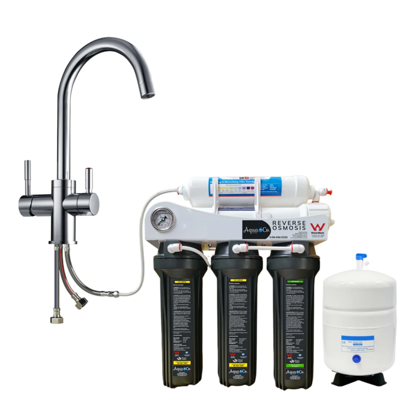 5 Stages RO (Reverse Osmosis Filtration System)