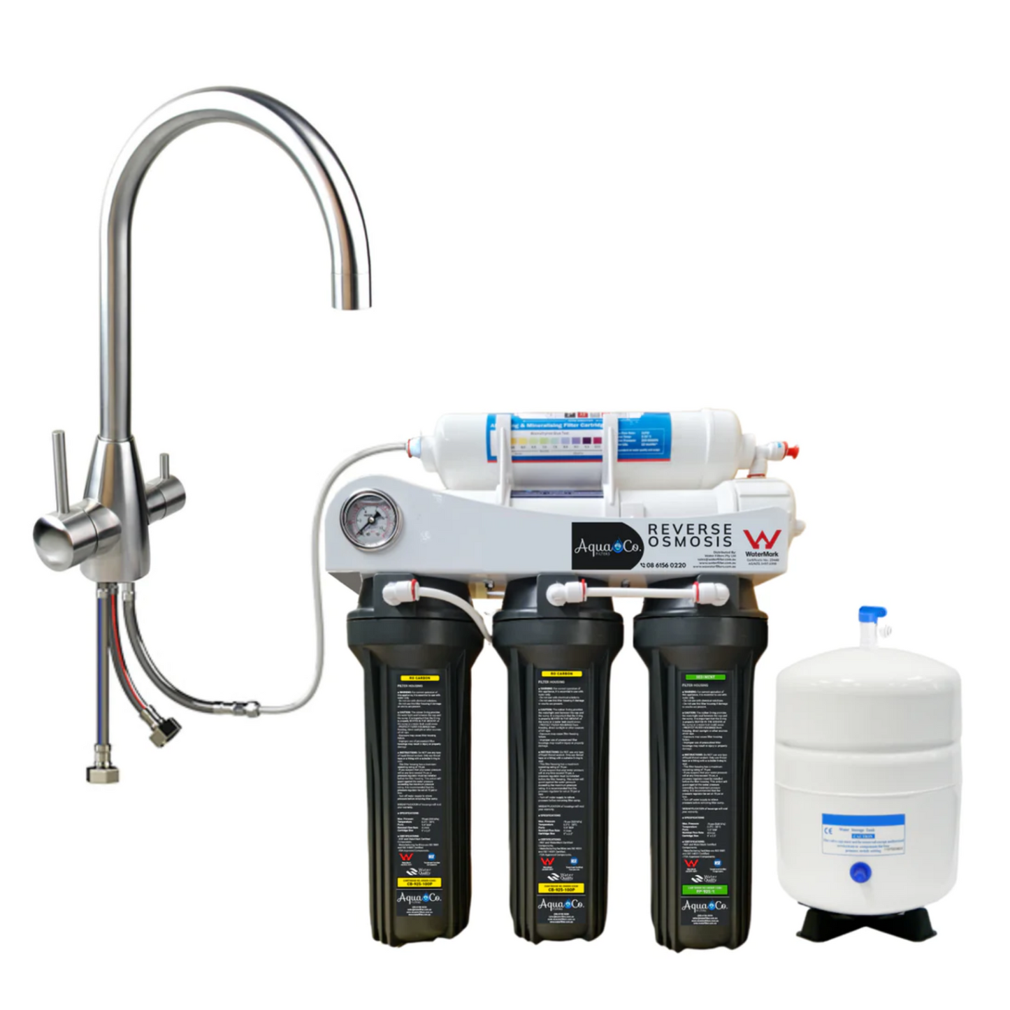 5 Stages RO (Reverse Osmosis Filtration System)