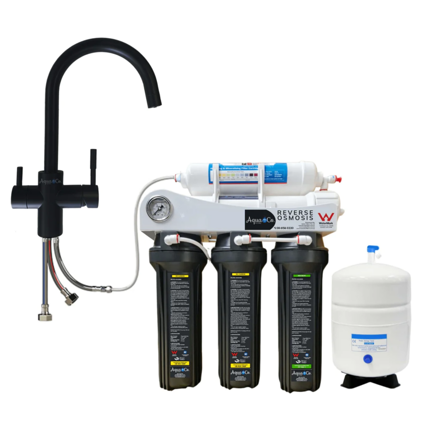 5 Stages RO (Reverse Osmosis Filtration System)