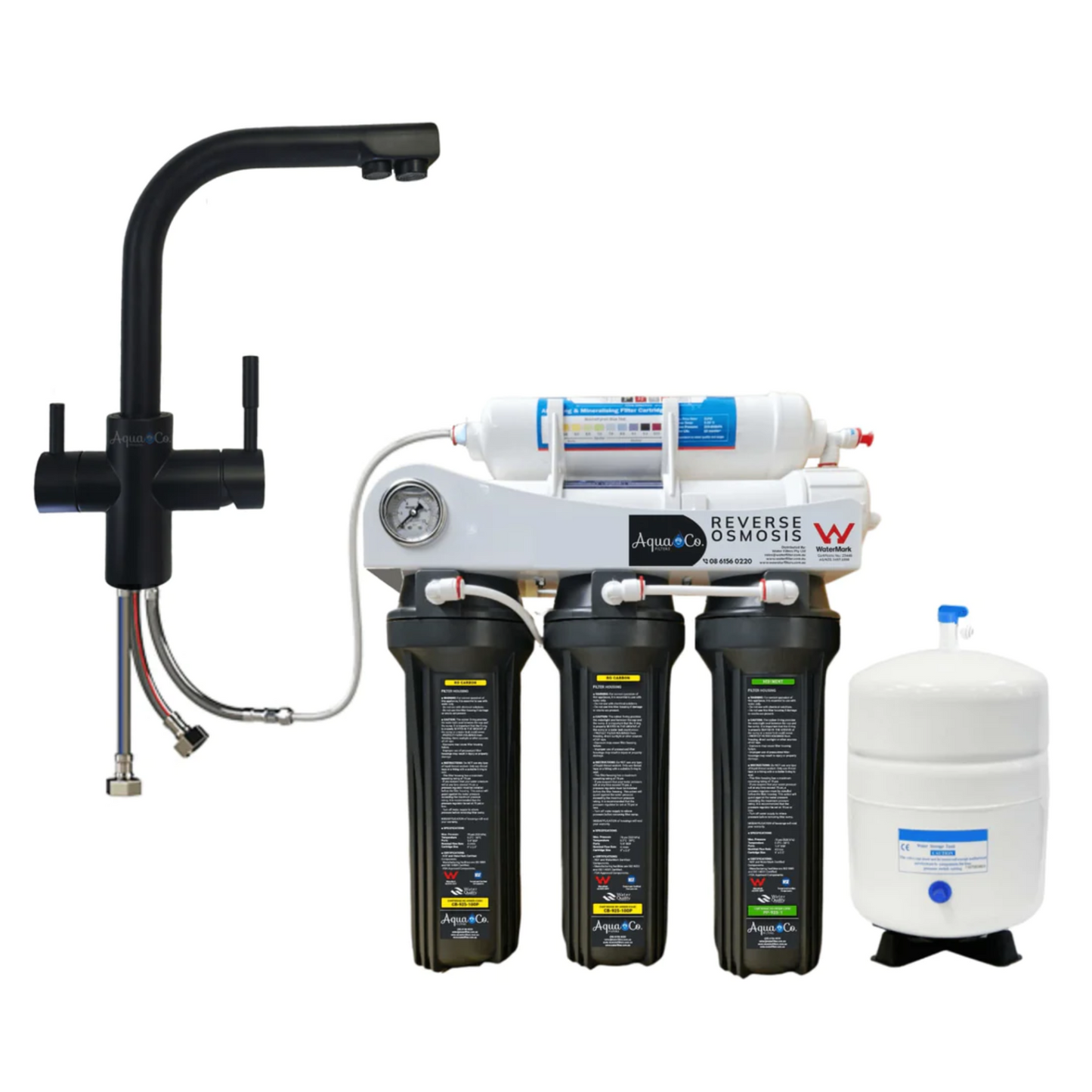 5 Stages RO (Reverse Osmosis Filtration System)