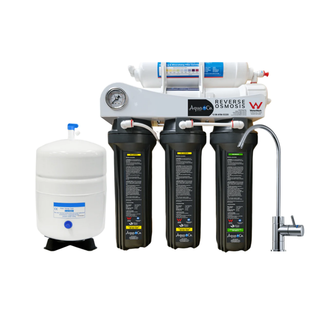 5 Stages RO (Reverse Osmosis Filtration System)